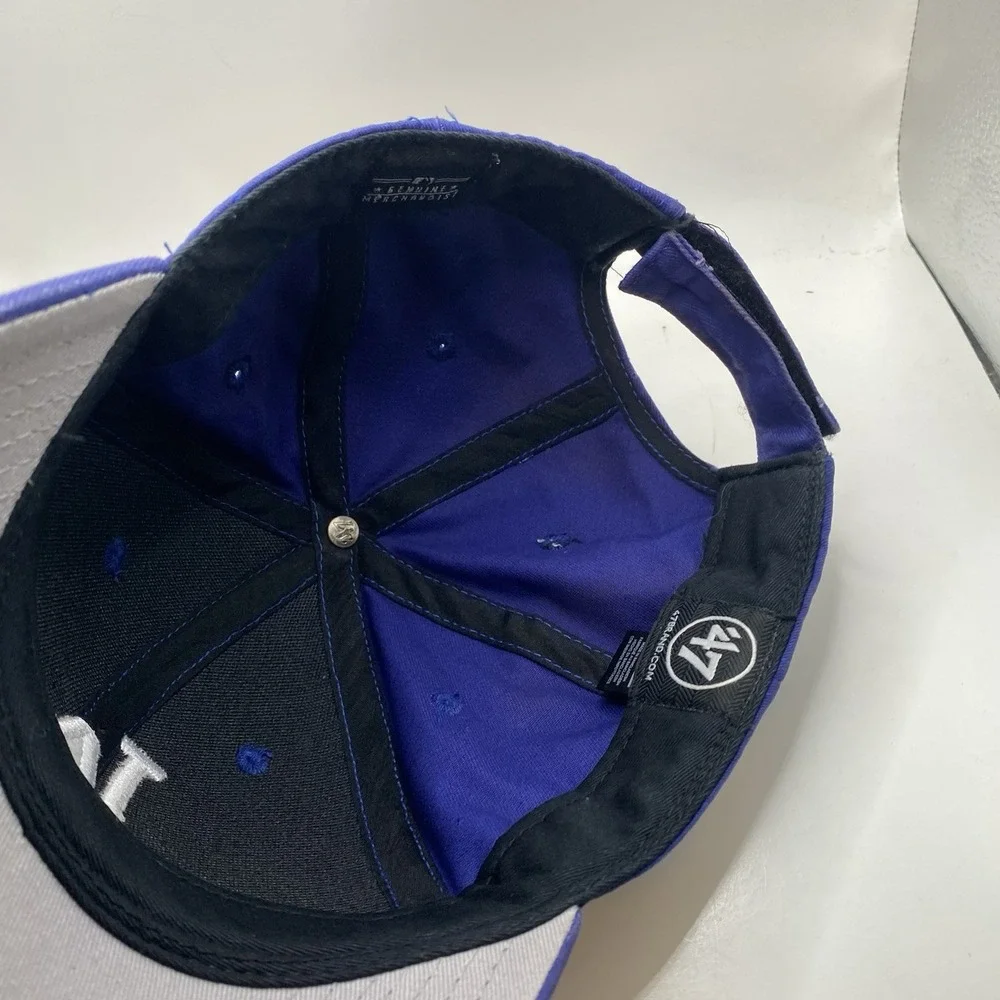 Los Angeles Dodgers Hat Youth  Faded Blue 47 Brand MVP STRAPBACK Cleaned‎